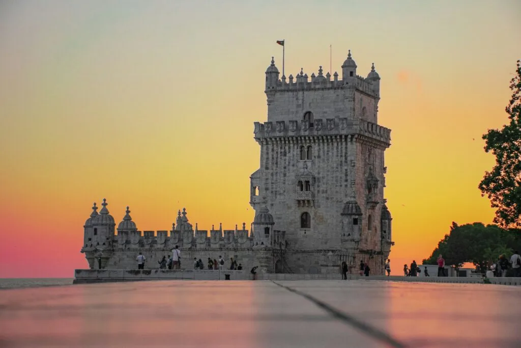 Toren van Belém Lissabon uitzicht