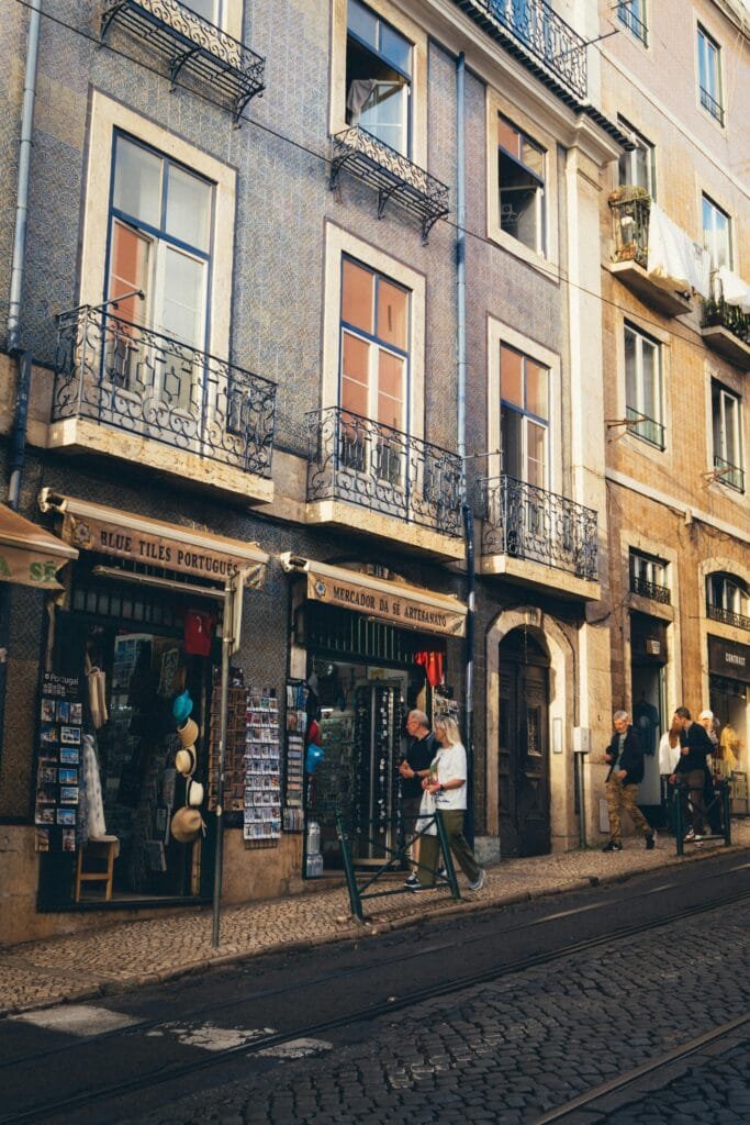Pittoreske steegjes Lissabon