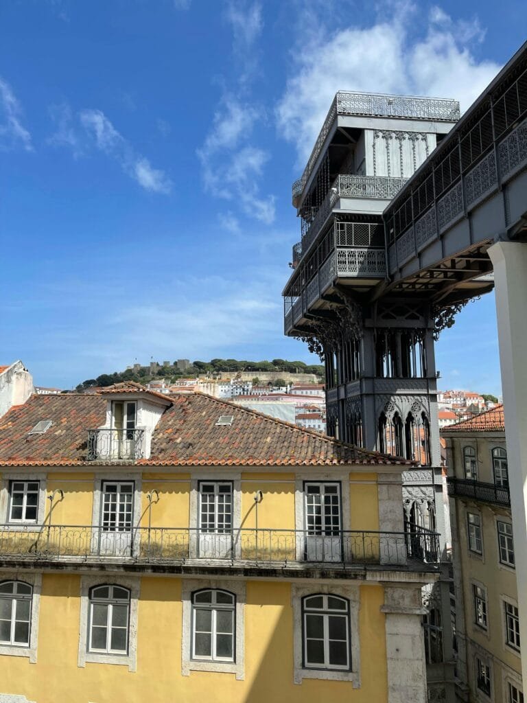 Santa Justa lift Lissabon Bezienswaardigheden