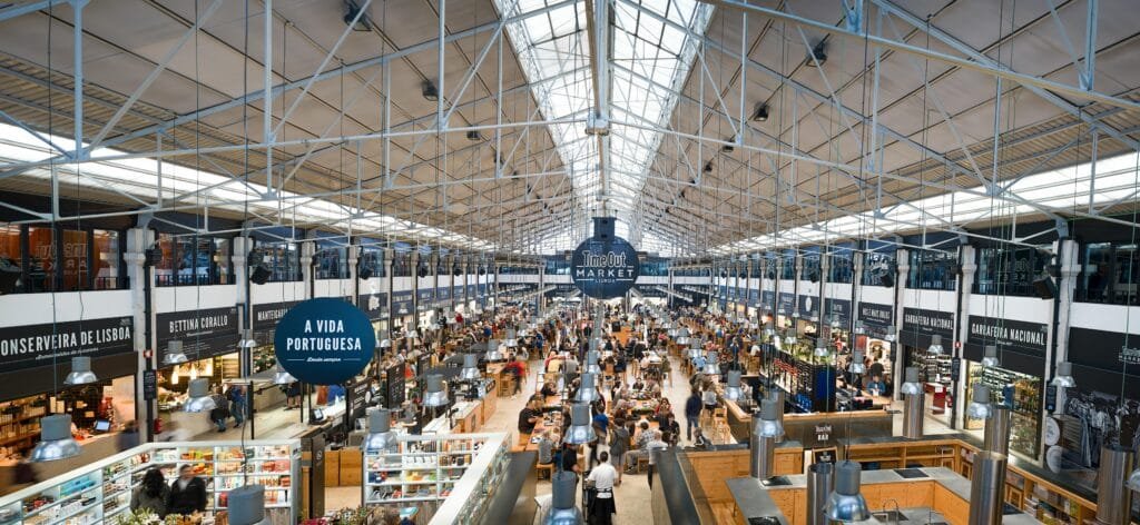 Time out Market Lissabon foodhall