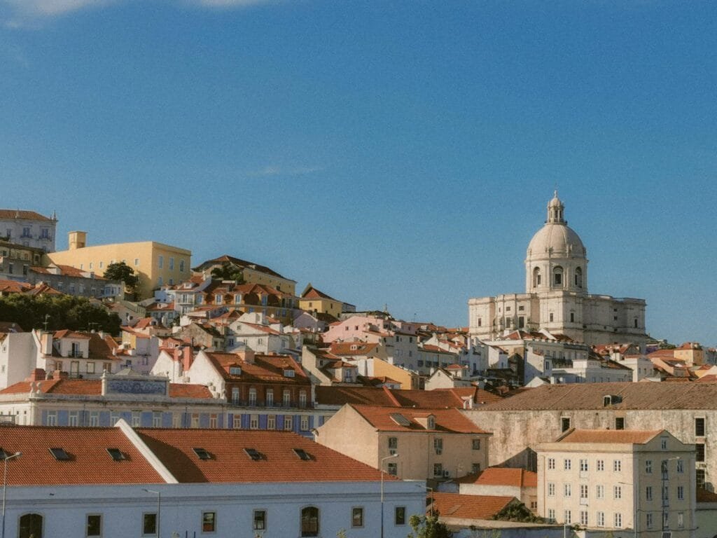 Uitzicht Pantheon Lissabon