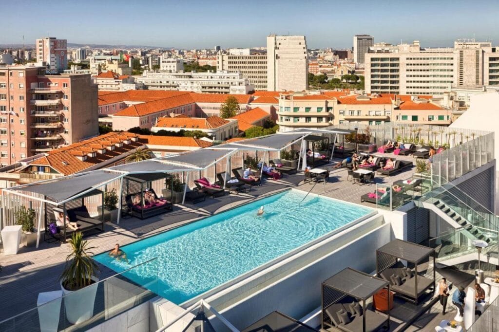 Modern chic hotel Lissabon Modern chic hotel Lissabon