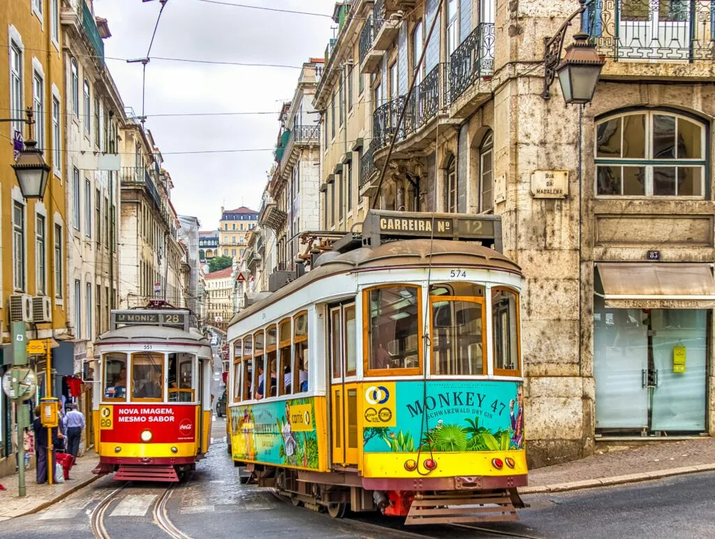 Tram 12 Lissabon