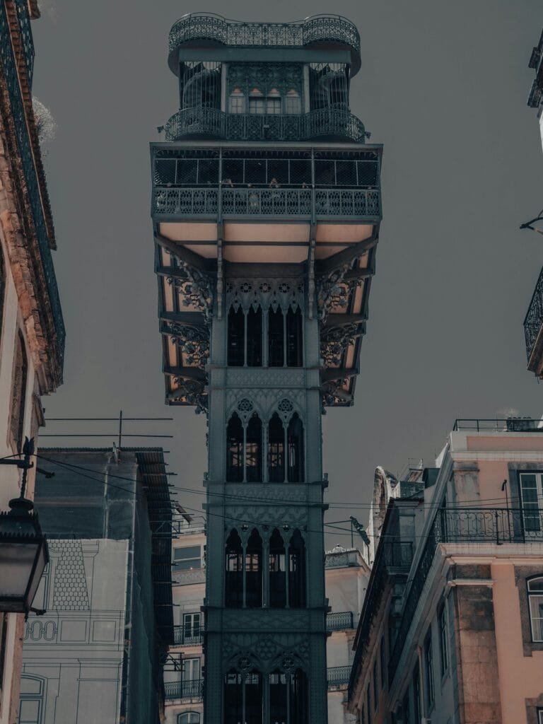Doen in Lissabon Santa justa elevador Chiado